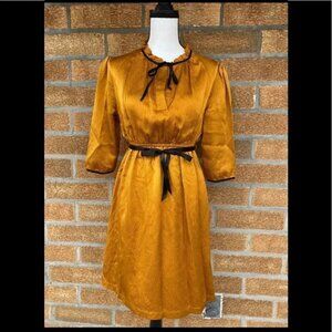 Miguelina silk dress size medium